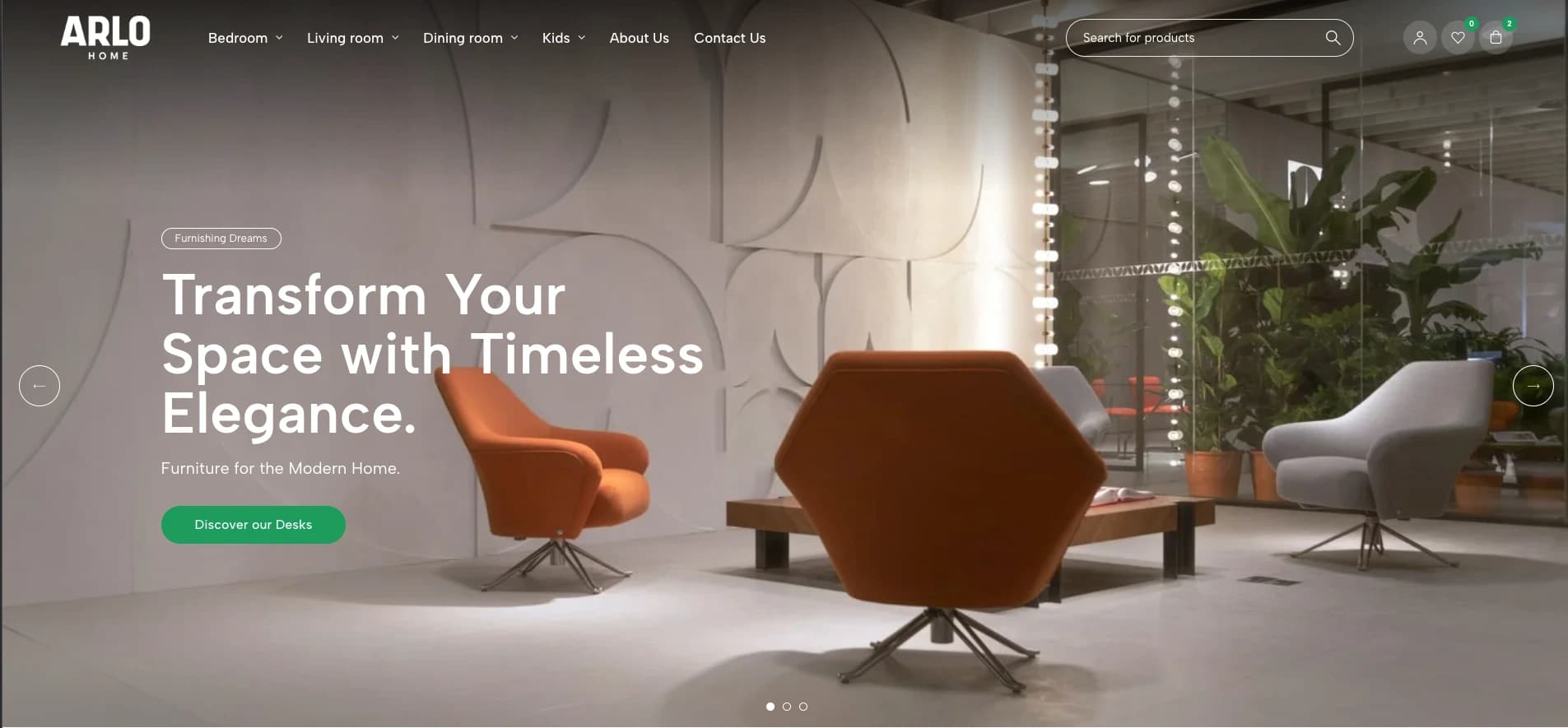 ARL Home website screenshot