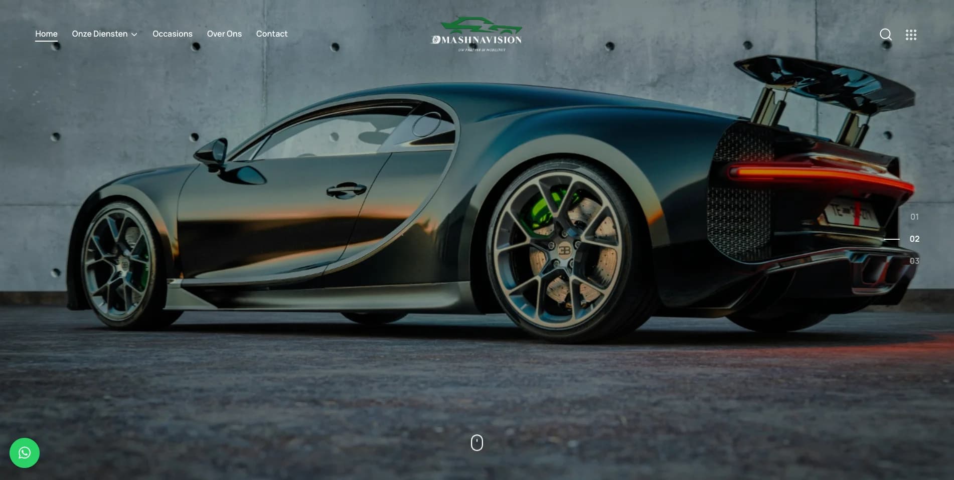 Mashnavision website screenshot